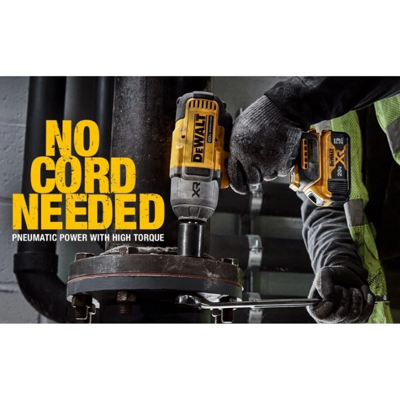 DEWALT DCF900P2T, 18V / 20VMAX BRUSHLESS 1/2" HOG RING HIGH TORQUE IMPACT WRENCH SET