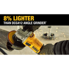 DEWALT DCG408N / DCG408P2T, 20V MAX BRUSHLESS CORDLESS 4"/ 100MM ANGLE GRINDER (PADDLE SWITCH)