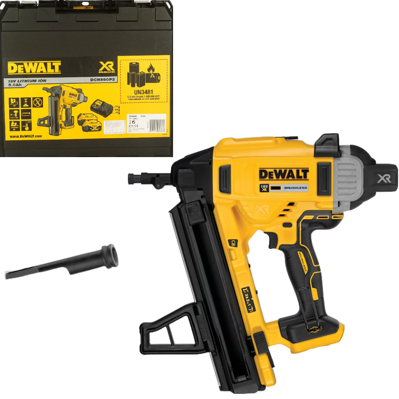 DEWALT DCN890N, 18V / 20VMAX BRUSHLESS CONCRETE NAILER (BARE TOOL ONLY) Main image
