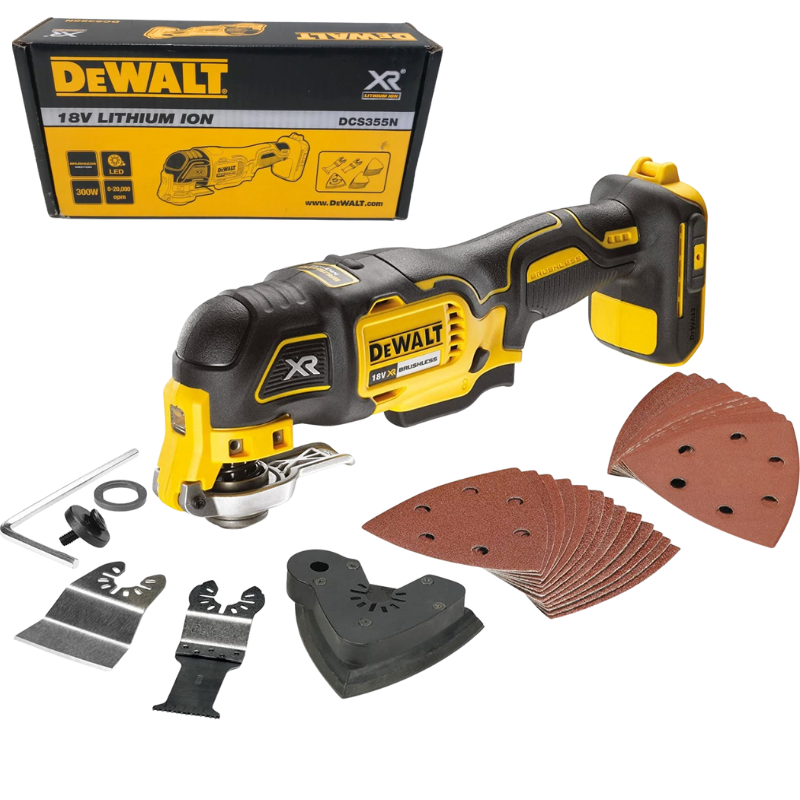 DEWALT DCS355N, 18V / 20VMAX BRUSHLESS OSCILLATING MULTI-TOOL, (BARE TOOL ONLY) Main image
