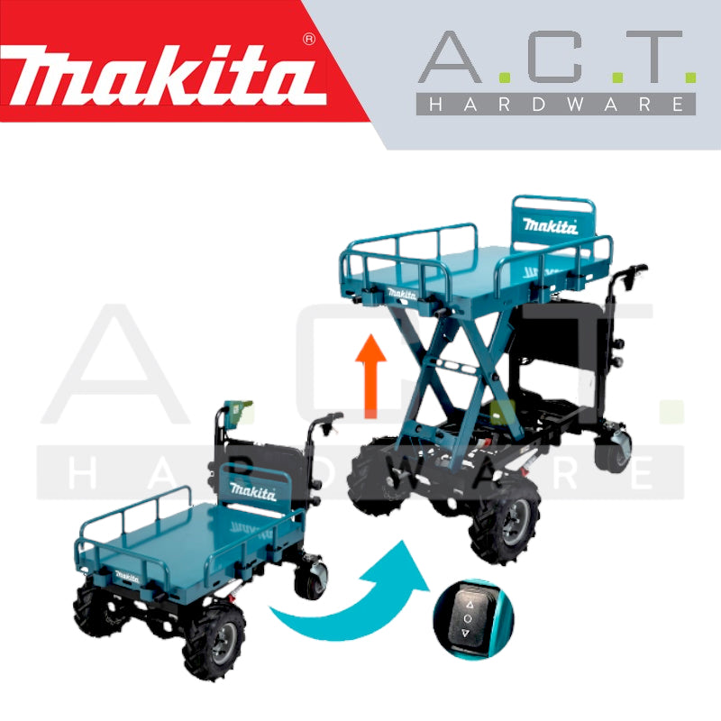 MAKITA DCU601Z CORDLESS BATTERY POWERED WHEELBARROW Secondary image