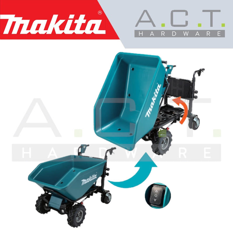 MAKITA DCU602Z CORDLESS BATTERY POWERED WHEELBARROW Secondary image
