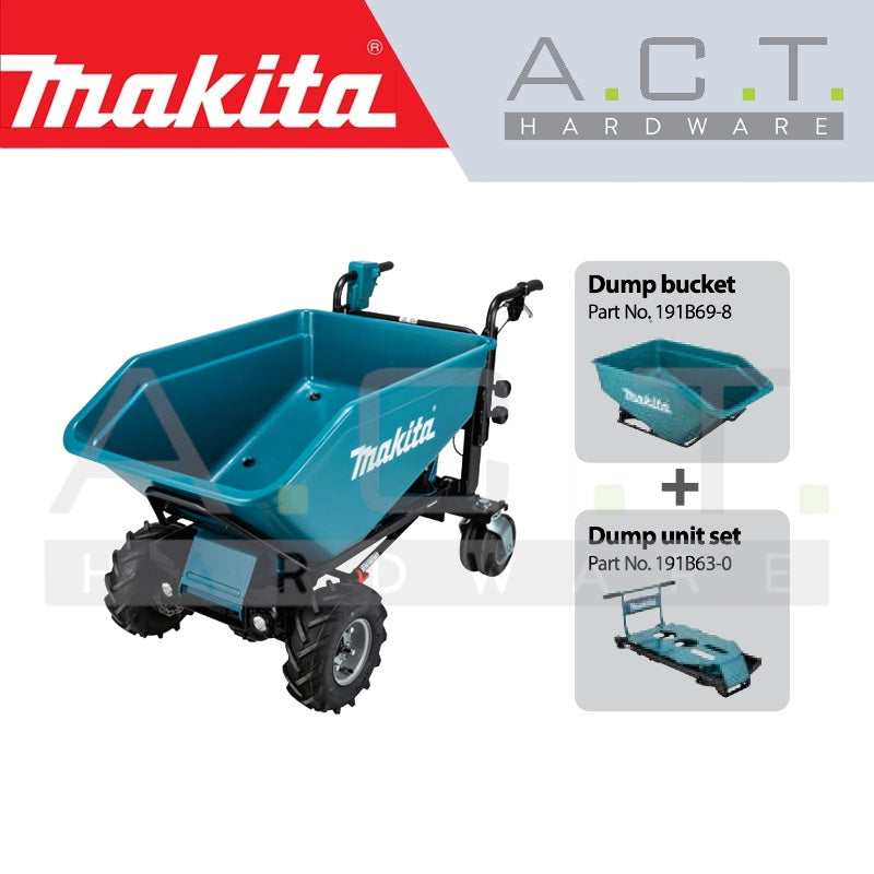 MAKITA DCU603Z CORDLESS BATTERY POWERED WHEELBARROW Secondary image