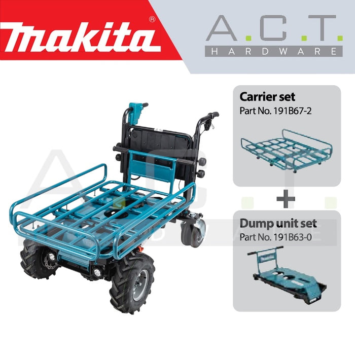 MAKITA DCU604Z CORDLESS BATTERY POWERED WHEELBARROW