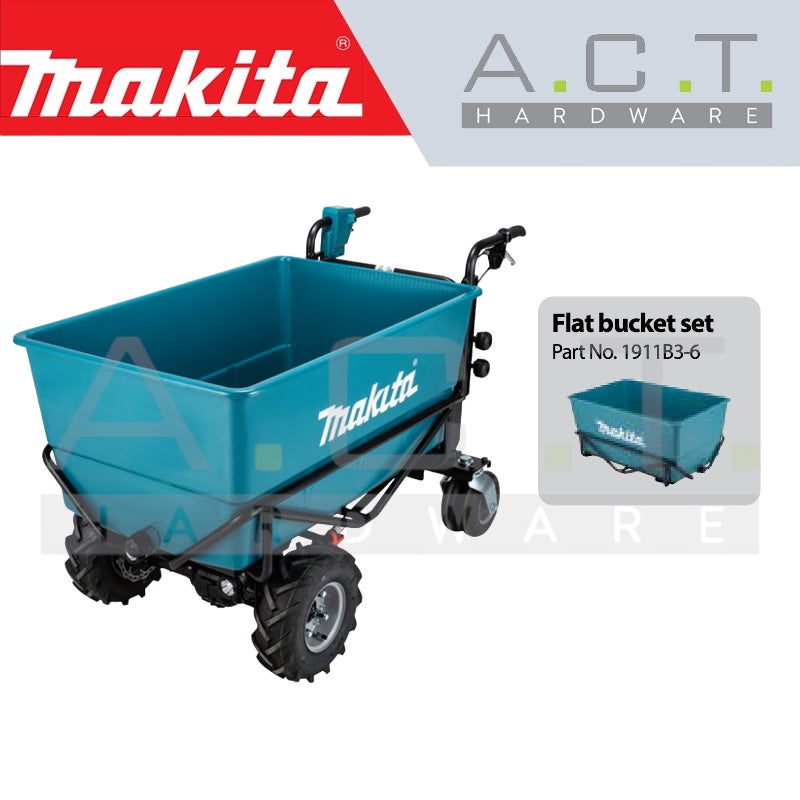 MAKITA DCU605Z CORDLESS BATTERY POWERED WHEELBARROW Secondary image