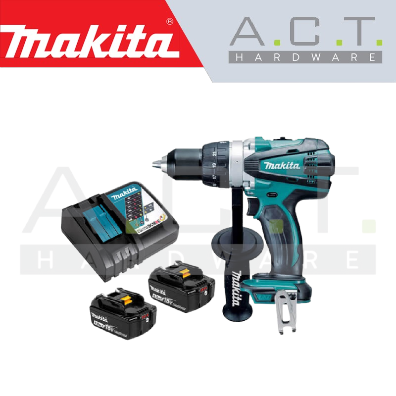 MAKITA DDF458 CORDLESS DRIVER DRILL (Steel Wood) – HARDWARE