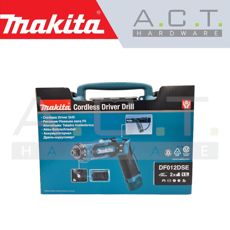 MAKITA DF012D CORDLESS DRIVER DRILL