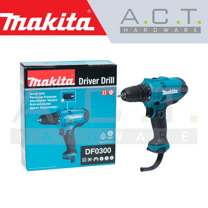 MAKITA DF0300 CORDED DRIVER DRILL