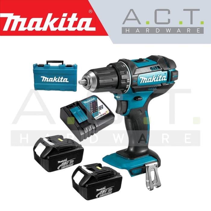 MAKITA DHP482 CORDLESS HAMMER DRIVER DRILL