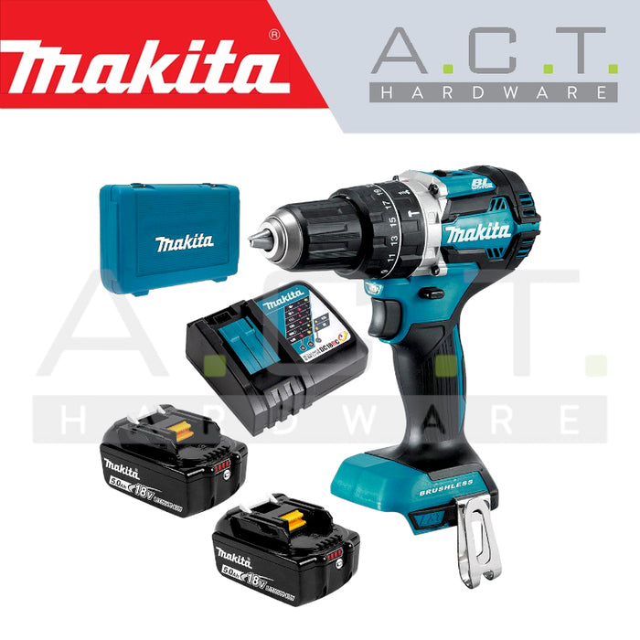 MAKITA DHP484 CORDLESS HAMMER DRIVER DRILL