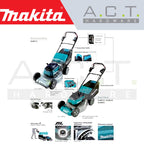MAKITA DLM382 CORDLESS LAWN MOWER