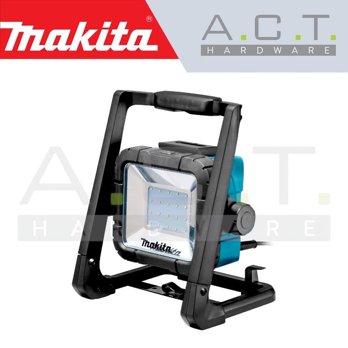 MAKITA DML805 CORDED AND CORDLESS LED WORKLIGHT