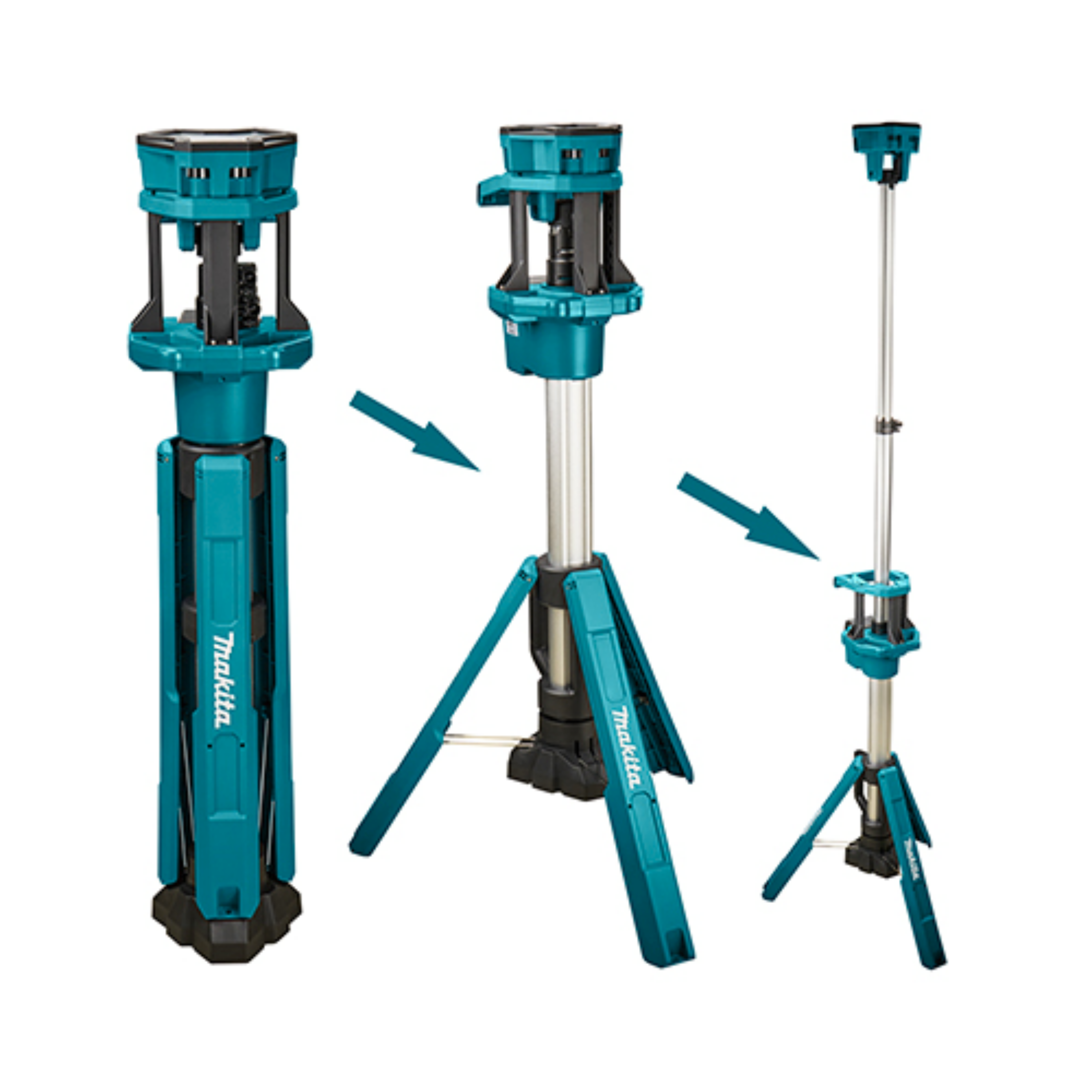 MAKITA DML814, 18V CORDLESS LED TRIPOD WORKLIGHT, 3000 LUMENS Secondary image