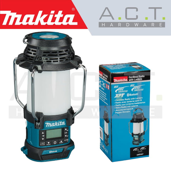 MAKITA DMR057 CORDLESS RADIO WITH LANTERN