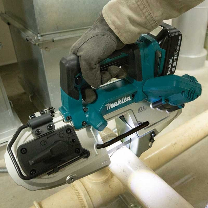 MAKITA DPB183 CORDLESS PORTABLE BAND SAW (Metal)