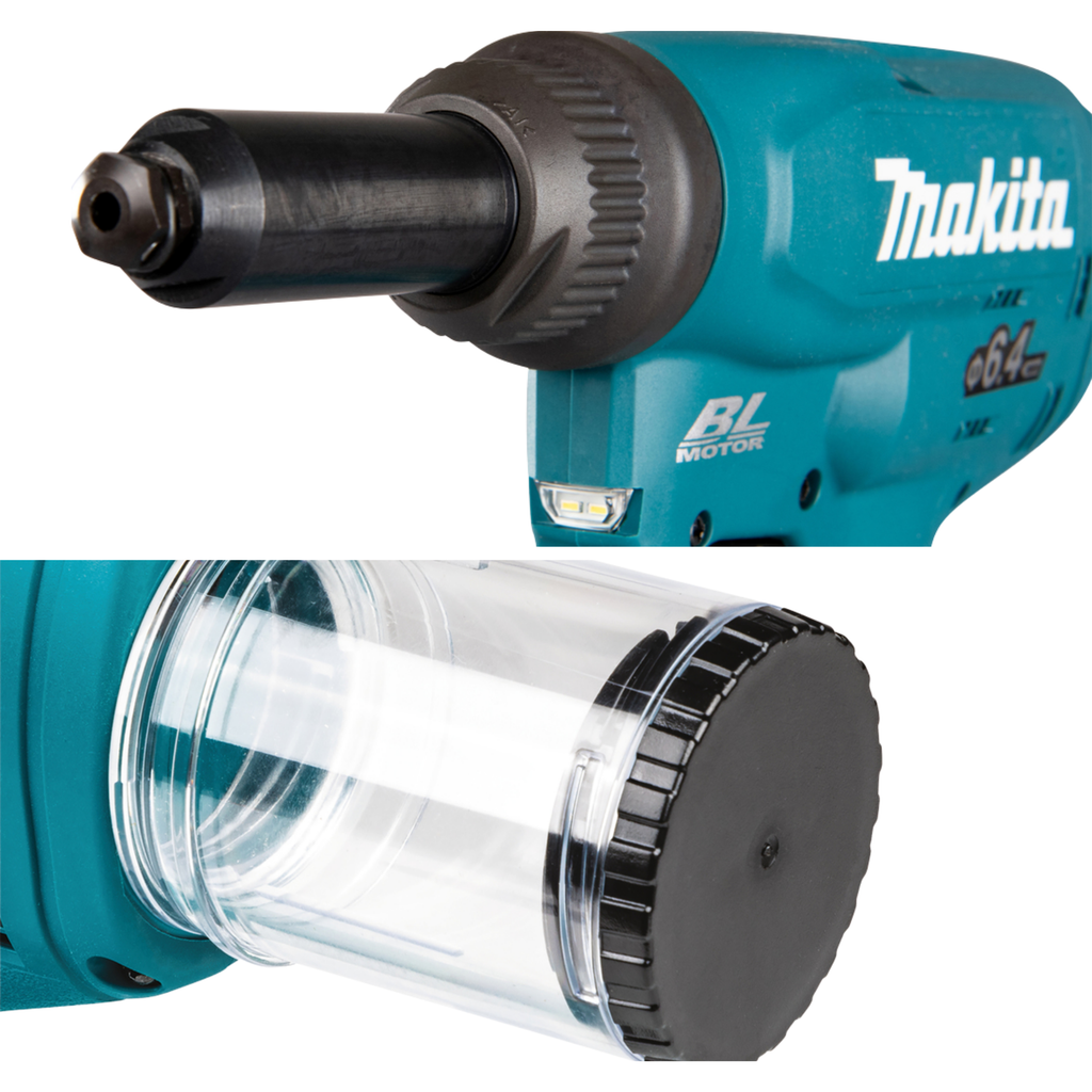 MAKITA DRV250Z, 18V CORDLESS BRUSHLESS RIVET GUN (BARE UNIT)