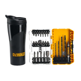 DEWALT DT70707-QZ, 25PC Drill/ Screw Bit Set & Drinking Tumbler Set, With T-STAK Tough Stack Case