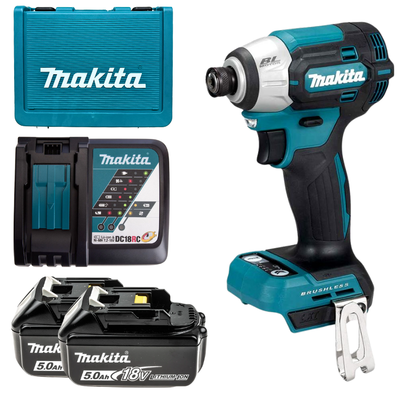 MAKITA DTD201, 18V CORDLESS BRUSHLESS IMPACT DRIVER, 4 SPEED MODES, 210NM, T-MODE FUNCTION