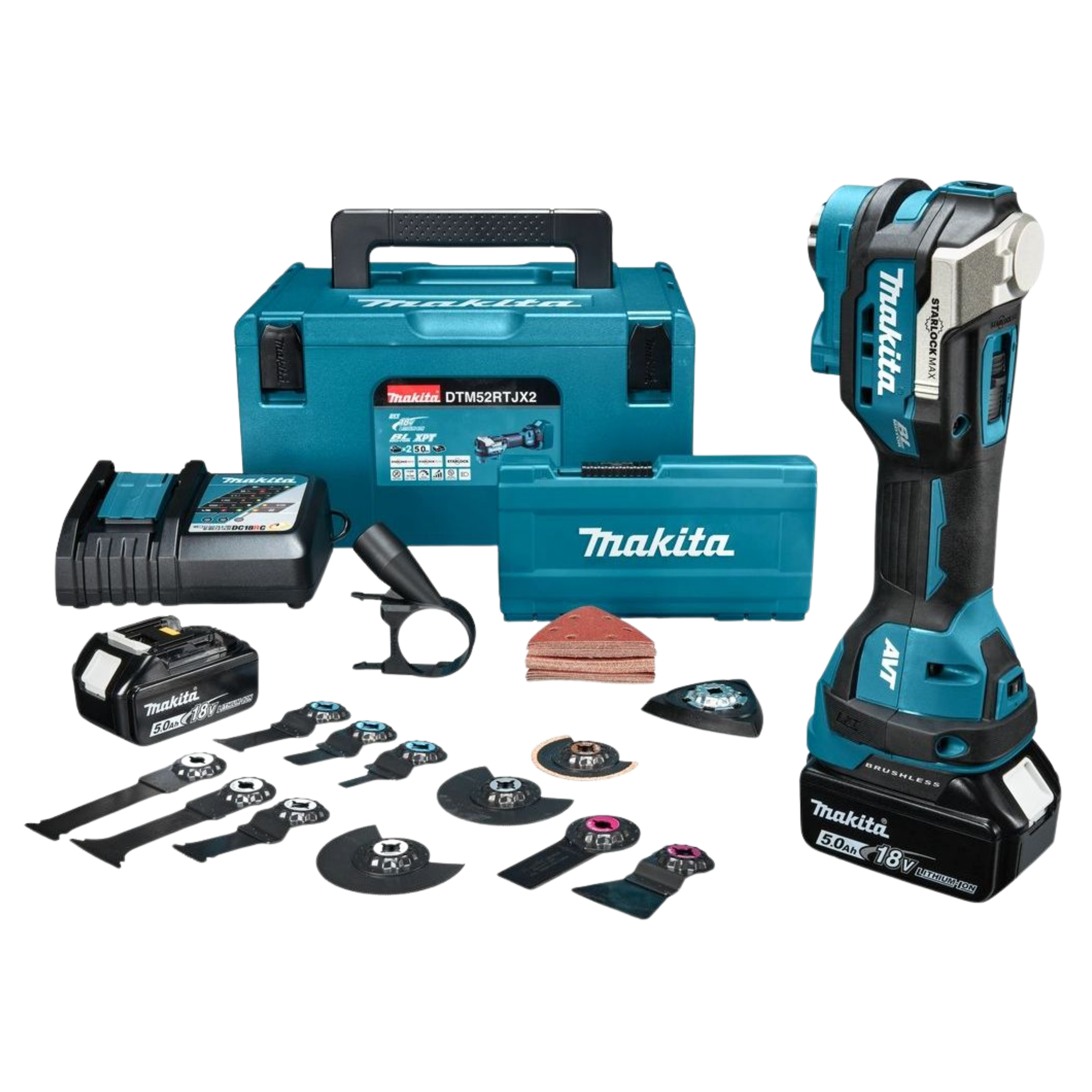 MAKITA DTM52, 18V CORDLESS BRUSHLESS MULTITOOL (STARLOCK / STARLOCK PLUS / STARLOCK MAX) Main image