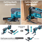 MAKITA DTM53RTJX1 / DTM53Z, 18V CORDLESS BRUSHLESS MULTITOOL (STARLOCK / STARLOCK PLUS / STARLOCK MAX)