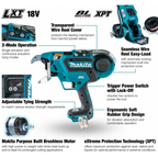 MAKITA DTR181Z, 18V CORDLESS REBAR TYING TOOL (BARE UNIT)