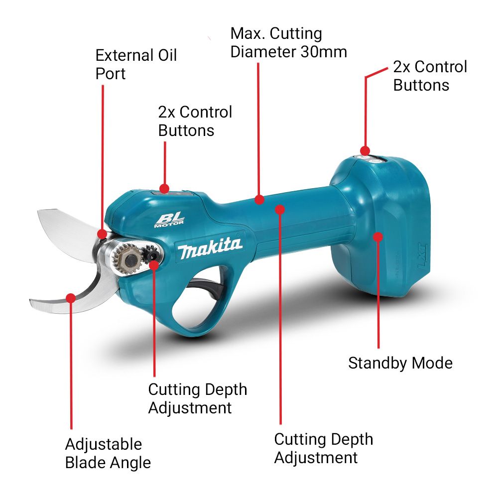 MAKITA DUP181Z 18V CORDLESS PRUNING SHEAR (BARE-UNIT)
