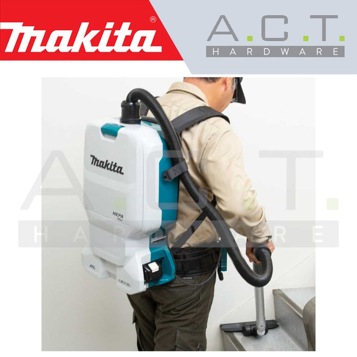 MAKITA DVC660ZX7 CORDLESS BACKPACK VACUUM CLEANER