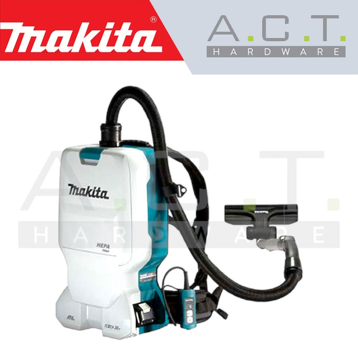 MAKITA DVC660ZX7 CORDLESS BACKPACK VACUUM CLEANER