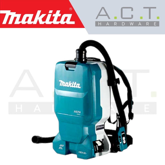 MAKITA DVC665Z CORDLESS BACKPACK VACUUM CLEANER