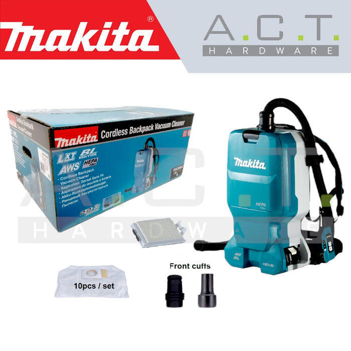 MAKITA DVC665Z CORDLESS BACKPACK VACUUM CLEANER