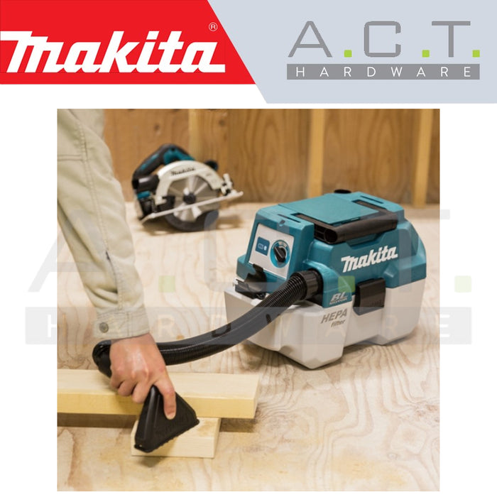 MAKITA DVC750LZX1 CORDLESS PORTABLE VACUUM CLEANER