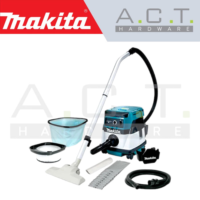 MAKITA DVC860LZ CORDED & CORDLESS VACUUM CLEANER (WET & DRY)