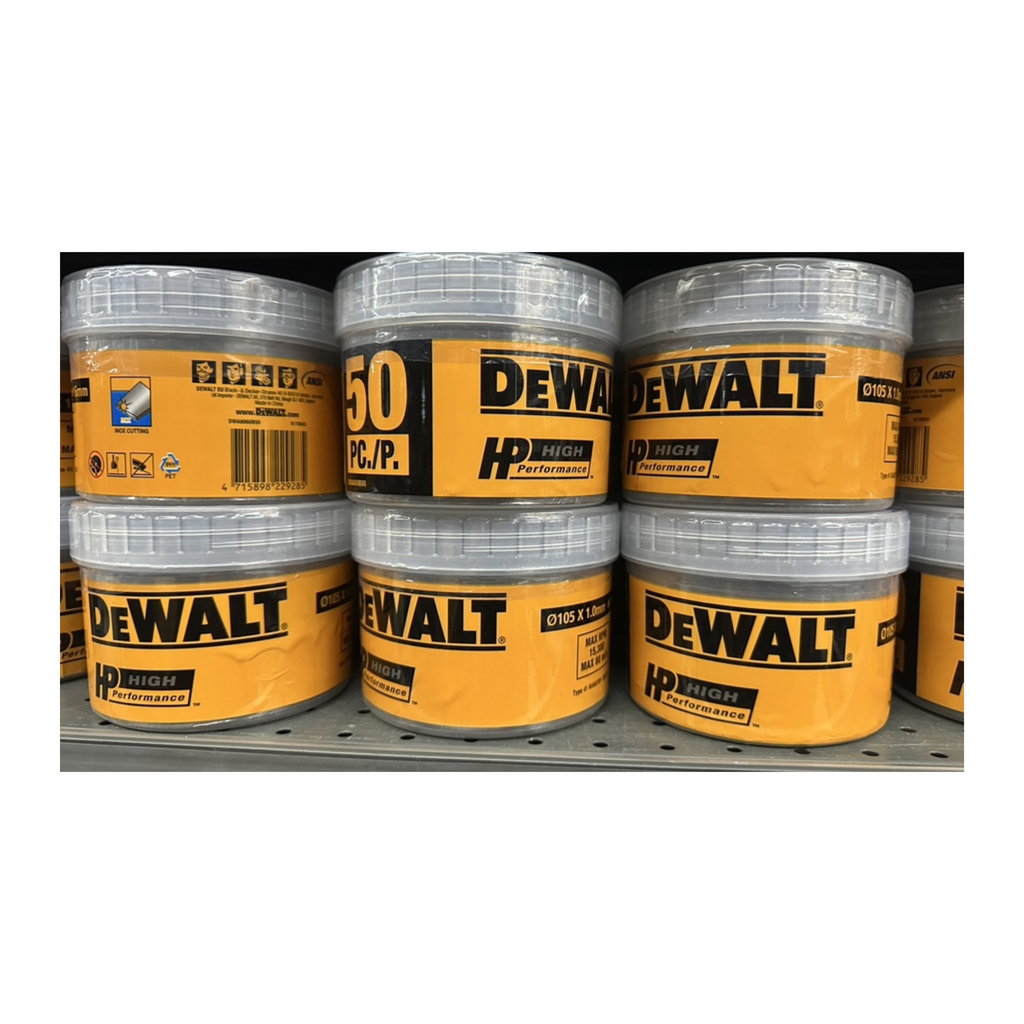 DEWALT DWA8060B50 / DWA8060SIA , HIGH PERFORMANCE THIN CUTTING DISC FOR STAINLESS STEEL