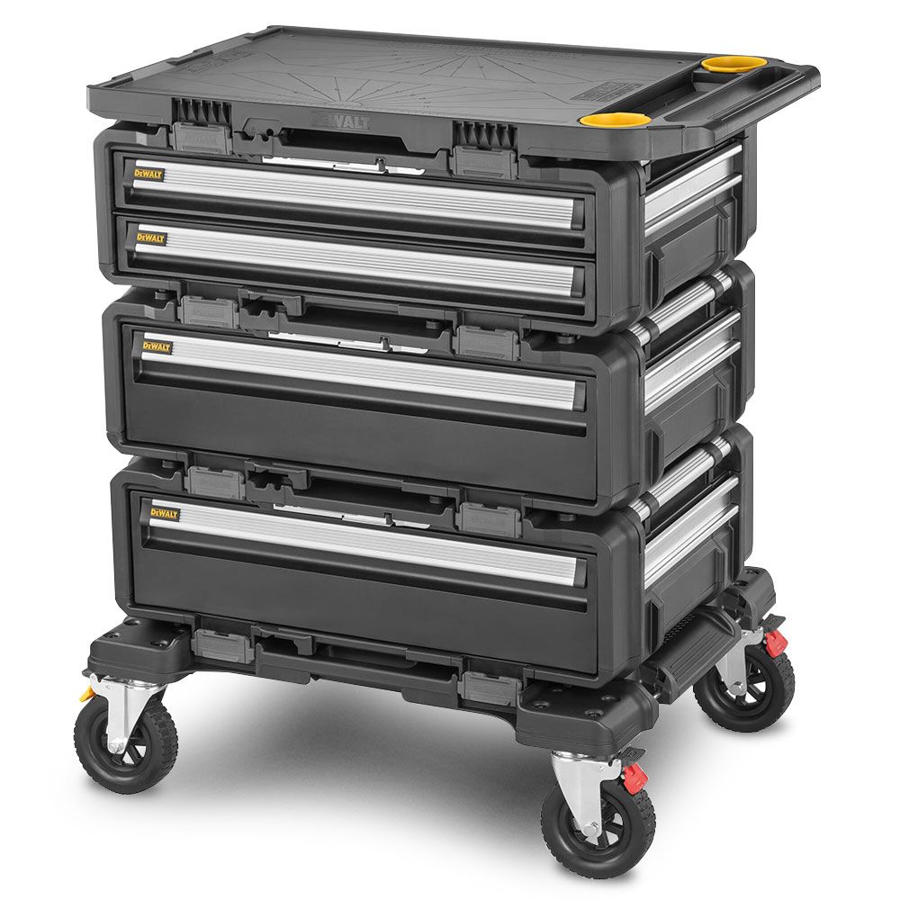 DEWALT IP65 TOUGH SYSTEM 2.0 DXL 5 IN 1 TOWER WORK CART DWST60510-1