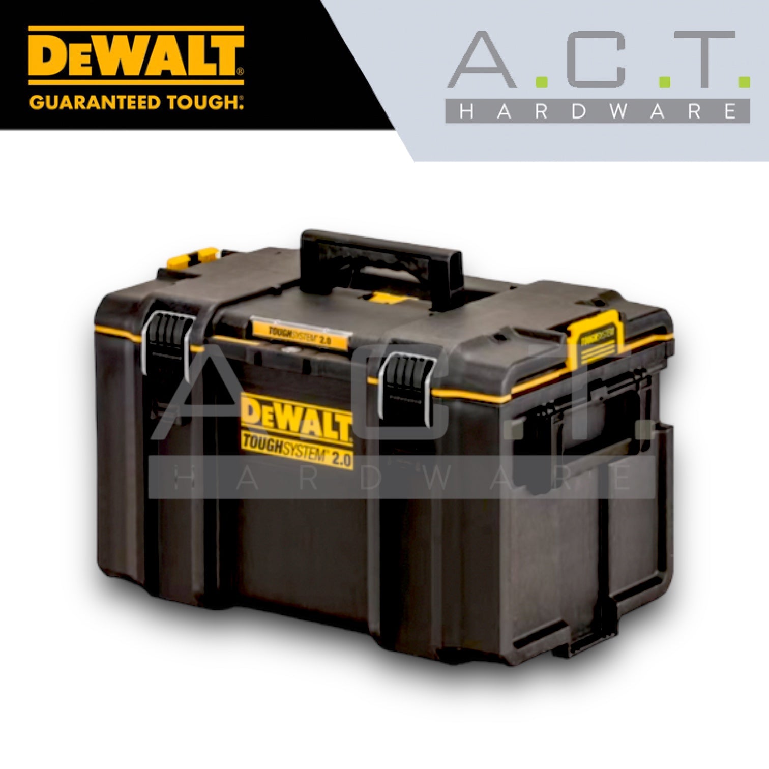 DEWALT TOUGHSYSTEM DS400 HEAVY DUTY TOOL BOX, DEEP TOOL BOX,  DWST83342-1 Main image