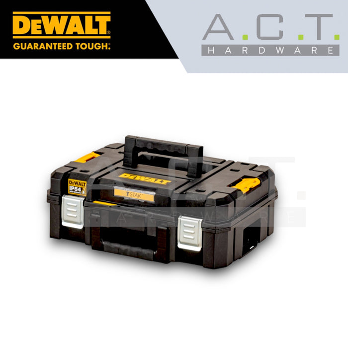 DEWALT HEAVY DUTY TOOL BOX, TSTAK II, SHALLOW TOOL BOX, DWST83345-1