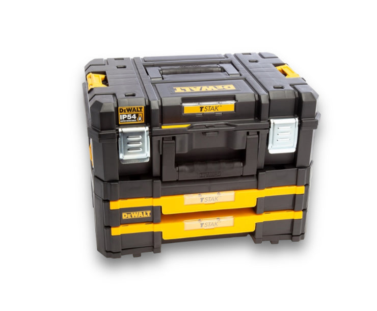 DEWALT HEAVY DUTY TOOL BOX, TSTAK II, COMBO KIT TOOL BOX, DWST83395-1