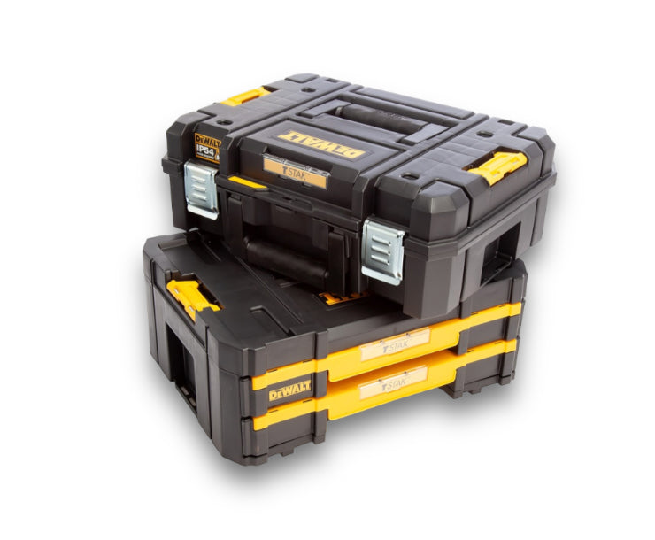 DEWALT HEAVY DUTY TOOL BOX, TSTAK II, COMBO KIT TOOL BOX, DWST83395-1