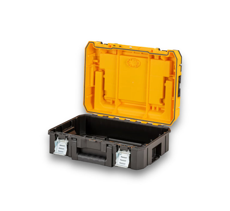 DEWALT HEAVY DUTY TOOL BOX, TSTAK II, ORGANISER TOP SHALLOW TOOL BOX, DWST83344-1