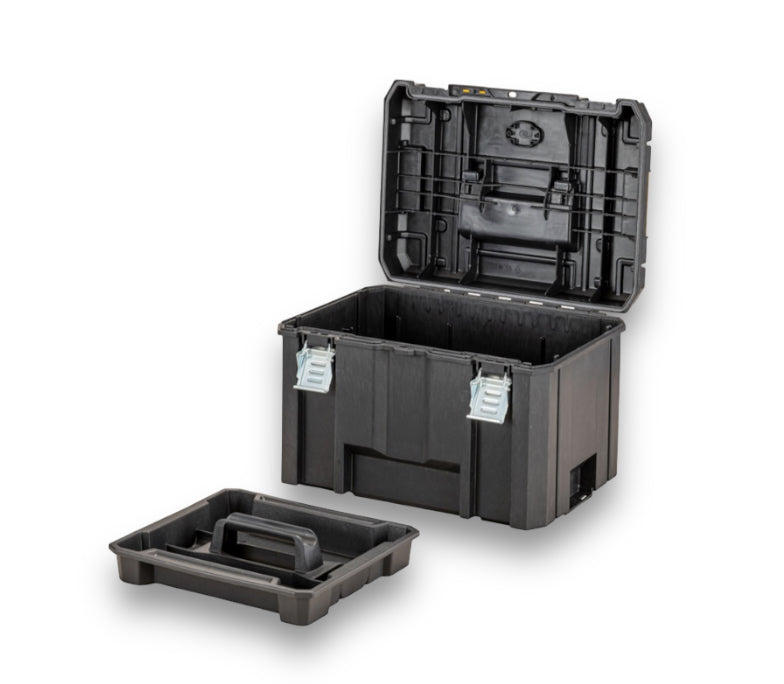 DEWALT HEAVY DUTY TOOL BOX, TSTAK II, DEEP STORAGE BOX, DWST83346-1 Secondary image