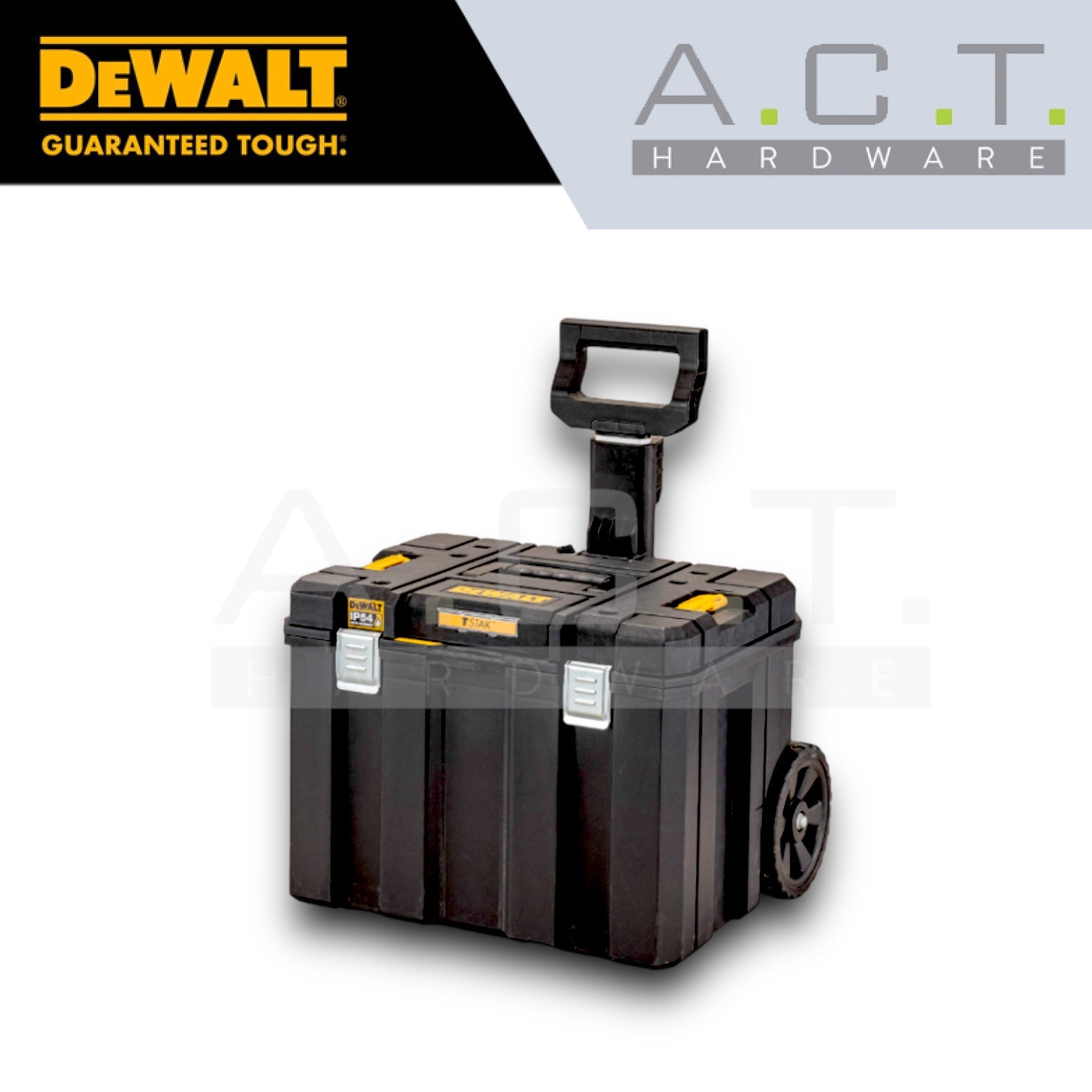 DEWALT HEAVY DUTY TOOL BOX, TSTAK II, MOBILE STORAGE BOX, DWST83347-1 Main image