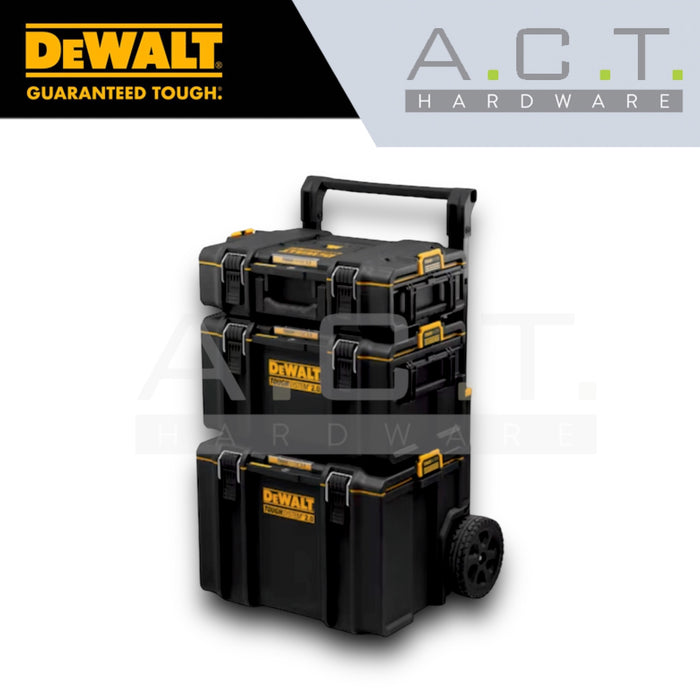 DEWALT TOUGHSYSTEM HEAVY DUTY TOOL BOX, 3-IN-1 MOBILE BOX,  DWST83402-1