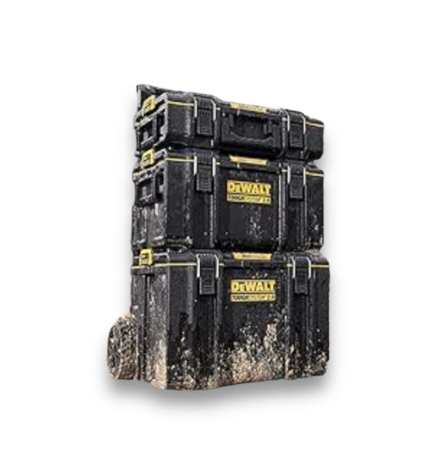 DEWALT TOUGHSYSTEM HEAVY DUTY TOOL BOX, 3-IN-1 MOBILE BOX,  DWST83402-1
