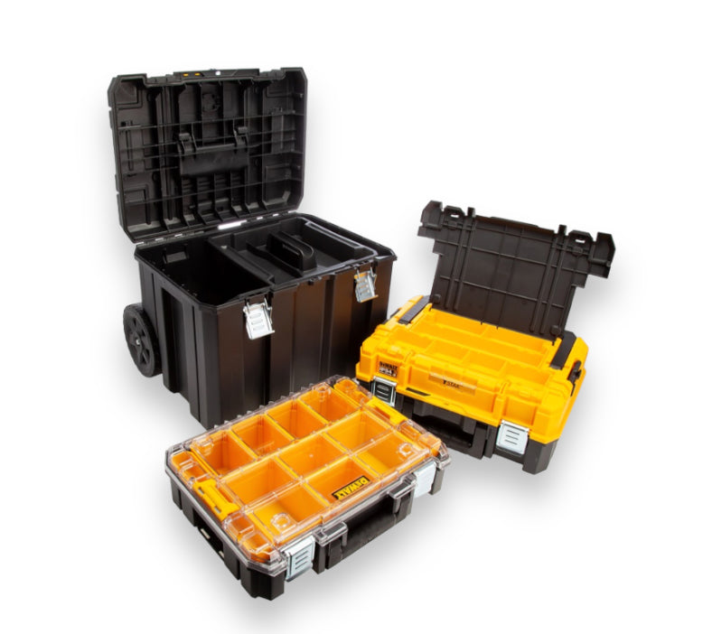 DEWALT HEAVY DUTY TOOL BOX, TSTAK II, MOBILE BOX SYSTEM, DWST83411 Secondary image