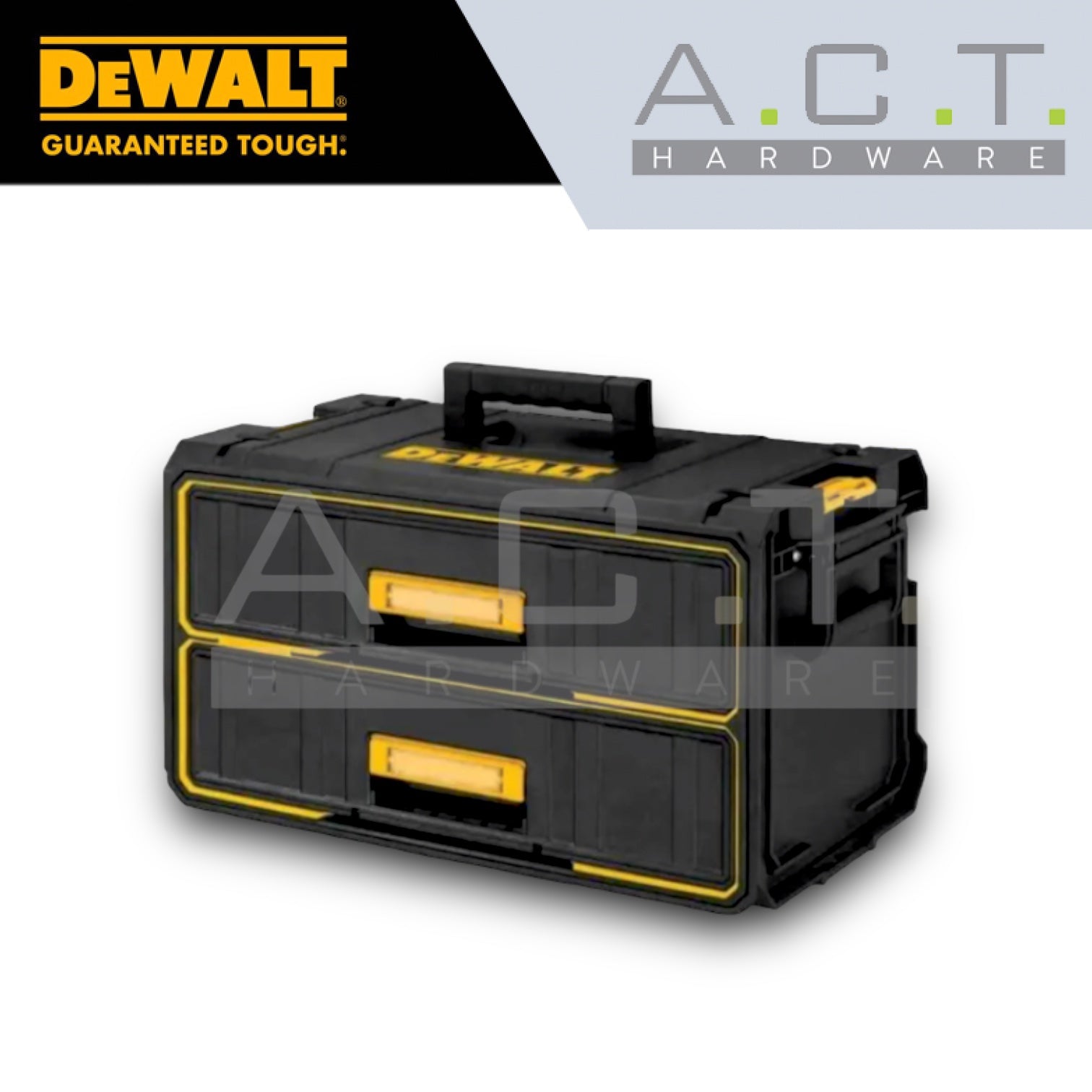 DEWALT TOUGHSYSTEM  HEAVY DUTY TOOL BOX, 2 DRAWER TOOL CHEST,  DWST83529-1 Main image