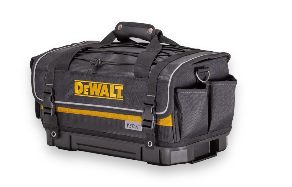 DEWALT HEAVY DUTY TOOL BOX, TSTAK II, RIGID COVERED TOOL BAG, DWST83540-1