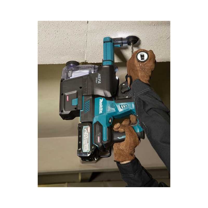 MAKITA DX12, DUST EXTRACTION ATTATCHMENT WITH HEPA FILTER FOR HR001G, HR003G (191E52-3)