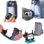 MAKITA DX12, DUST EXTRACTION ATTATCHMENT WITH HEPA FILTER FOR HR001G, HR003G (191E52-3)