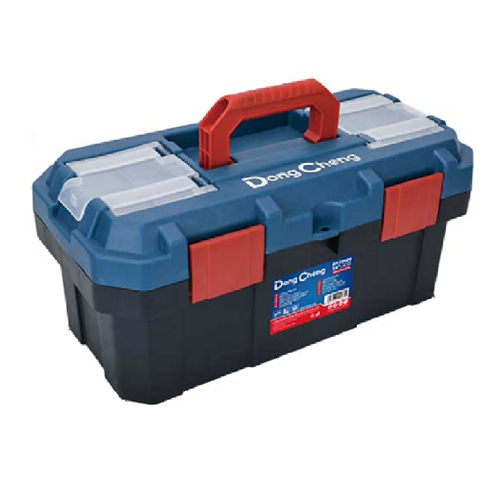 Dongcheng Plastic Tool Box with Removable Tray Main image