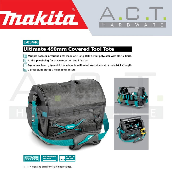 MAKITA ULTIMATE COVERED TOOL TOTE, E-05446